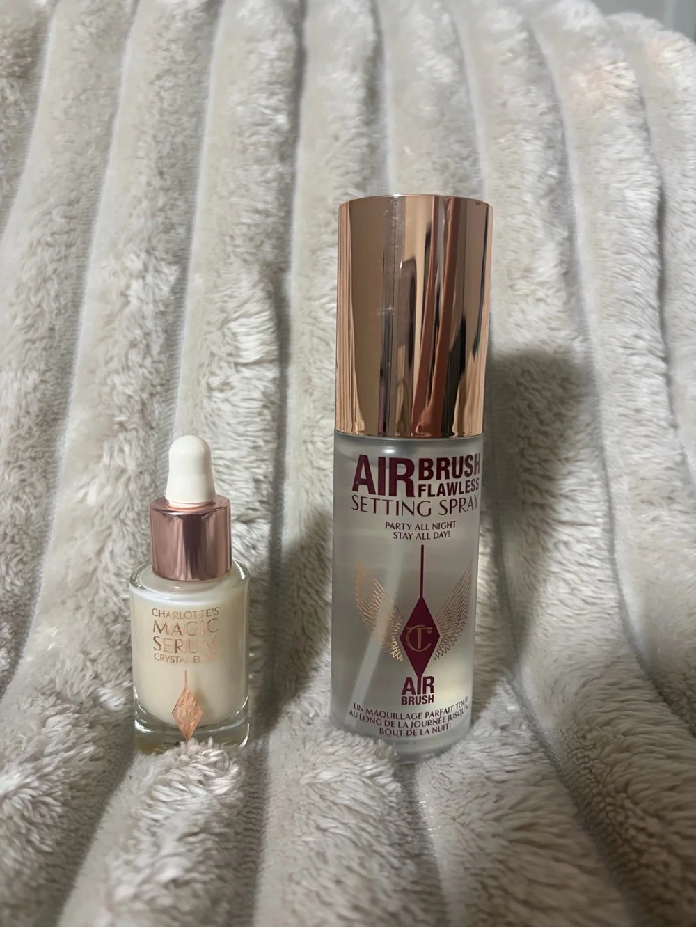 Charlotte Tilbury Setting Spray and Magic Serum Bundle